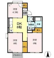 物件の間取り画像