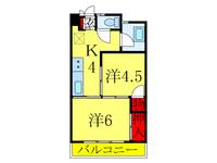 下川サンリバーマンションの間取り