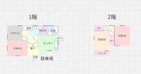広島県呉市苗代町(一戸建)の賃貸物件の間取り