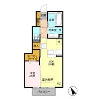 栃木県宇都宮市西川田町(アパート)の賃貸物件の間取り