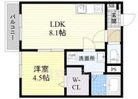 ALEGRIA金岡の間取り
