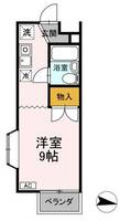 神奈川県横浜市金沢区六浦4(アパート)の賃貸物件の間取り