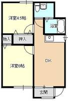 Sカーサ城西の間取り