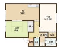 サンガーデン三条Cの間取り