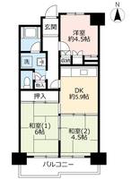 物件の間取り画像