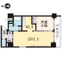 サンクチュアリ二条城2の間取り