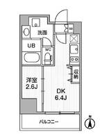 東京都江東区東陽3(マンション)の賃貸物件の間取り