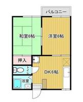 埼玉県朝霞市朝志ケ丘3(アパート)の賃貸物件の間取り
