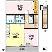 神奈川県川崎市麻生区下麻生1(アパート)の賃貸物件の間取り