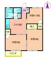 グリーンハイツ南橋本の間取り