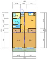 物件の間取り画像