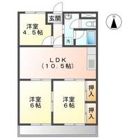 サウスヒルズA棟の間取り