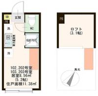 LEXIA新小岩の間取り