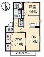 物件の間取り画像