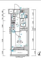 リルシア横濱元町の間取り