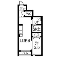 O s court(オーズコート)の間取り