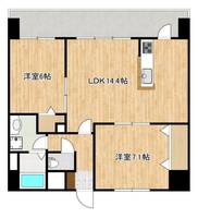 クロノス39京町本丁の間取り