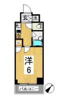 神奈川県川崎市高津区溝口2(マンション)の賃貸物件の間取り