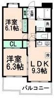 物件の間取り画像