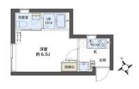 東京都渋谷区恵比寿2(マンション)の賃貸物件の間取り