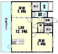 物件の間取り画像