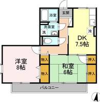 東京都練馬区桜台5(アパート)の賃貸物件の間取り