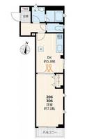 東京都足立区日ノ出町(マンション)の賃貸物件の間取り
