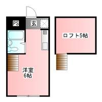 東京都日野市旭が丘2(アパート)の賃貸物件の間取り