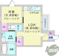 Y-スタイルの間取り
