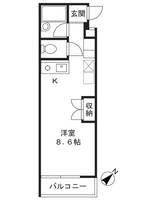 アート・フル稲田堤の間取り