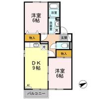 セジュール緑町の間取り