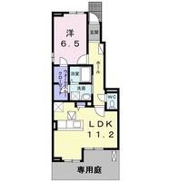 コンフォルト増楽Bの間取り
