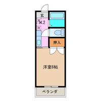 コーポサンビレッジの間取り