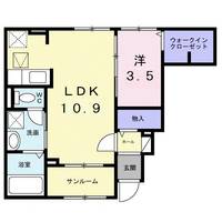 物件の間取り画像