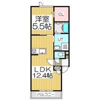 ラフィーネ東町5の間取り
