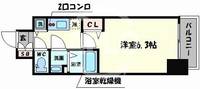 プレサンス高津公園ディオの間取り