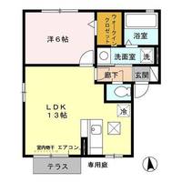 埼玉県児玉郡美里町大字関(アパート)の賃貸物件の間取り