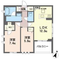 物件の間取り画像