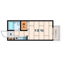 百合ヶ丘コーポの間取り