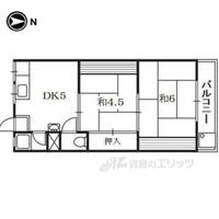 奥野ハイツの間取り