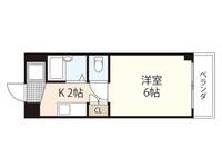 アヴニール古市橋の間取り