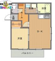 物件の間取り画像