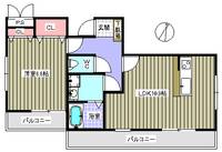 新潟県新潟市中央区笹口(マンション)の賃貸物件の間取り