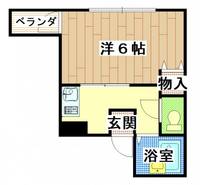 雅ハイツIIの間取り