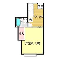 コート矢原の間取り