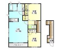 プランタン・ヴィルの間取り