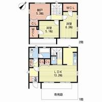 物件の間取り画像