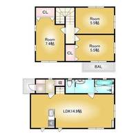 物件の間取り画像