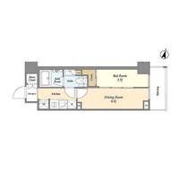 ジオエント山吹神楽坂の間取り