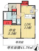 千葉県市川市行徳駅前4(アパート)の賃貸物件の間取り